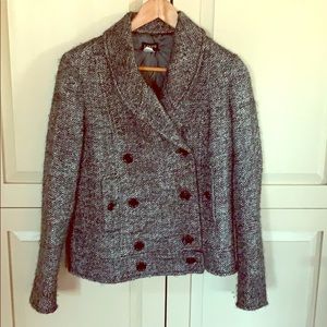 JCrew double-breasted wool jacket